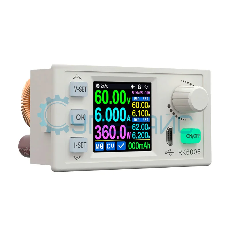 Понижающий преобразователь RuiDeng RK6006-BT с Bluetooth-модулем фото 1