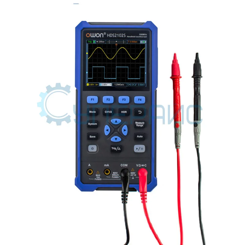 Осциллограф цифровой портативный OWON HDS2102S фото 6