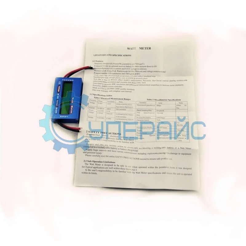 Ваттметр, измерительная головка, 0-100А, 0 - 60В фото 3