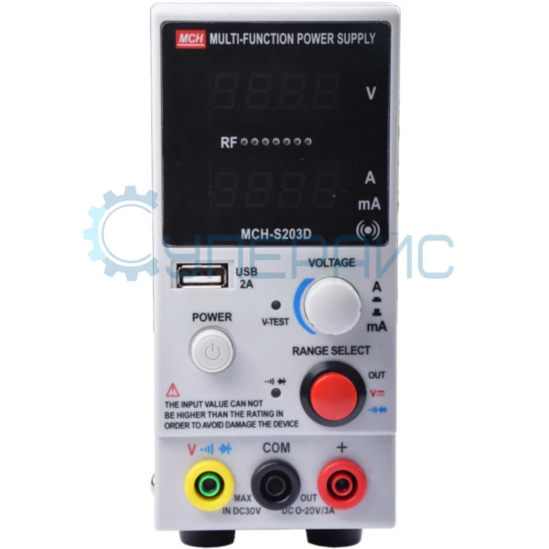 Лабораторный блок питания MCH S203D фото 1