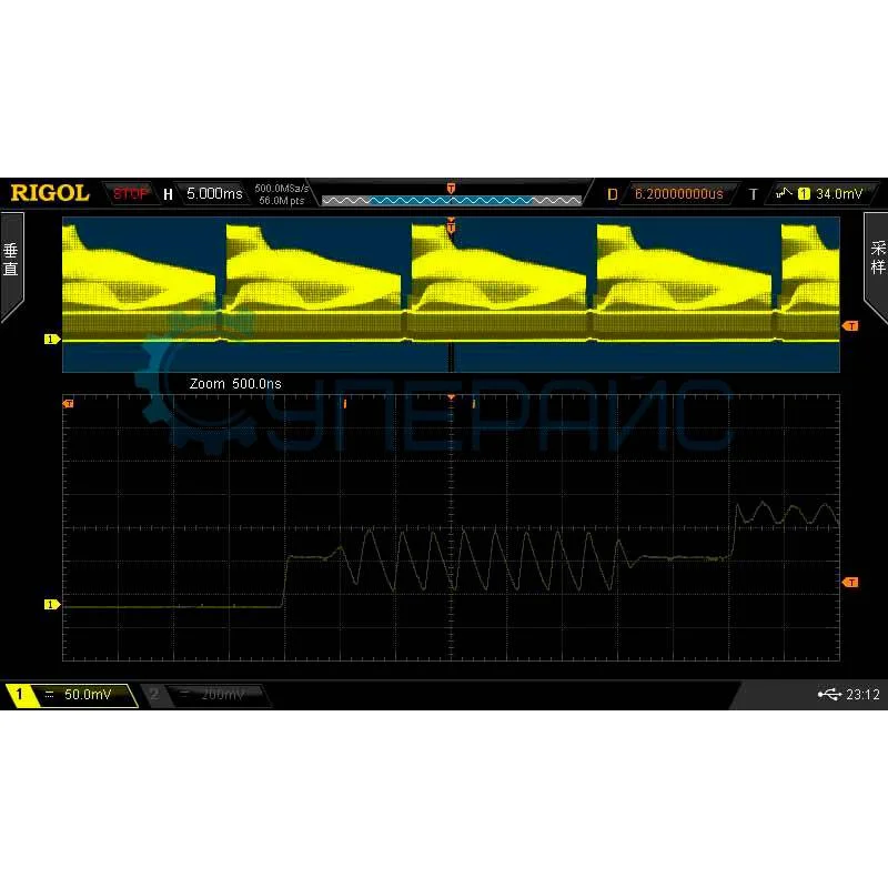 Двухканальный цифровой осциллограф RIGOL DS2102A-S фото 5