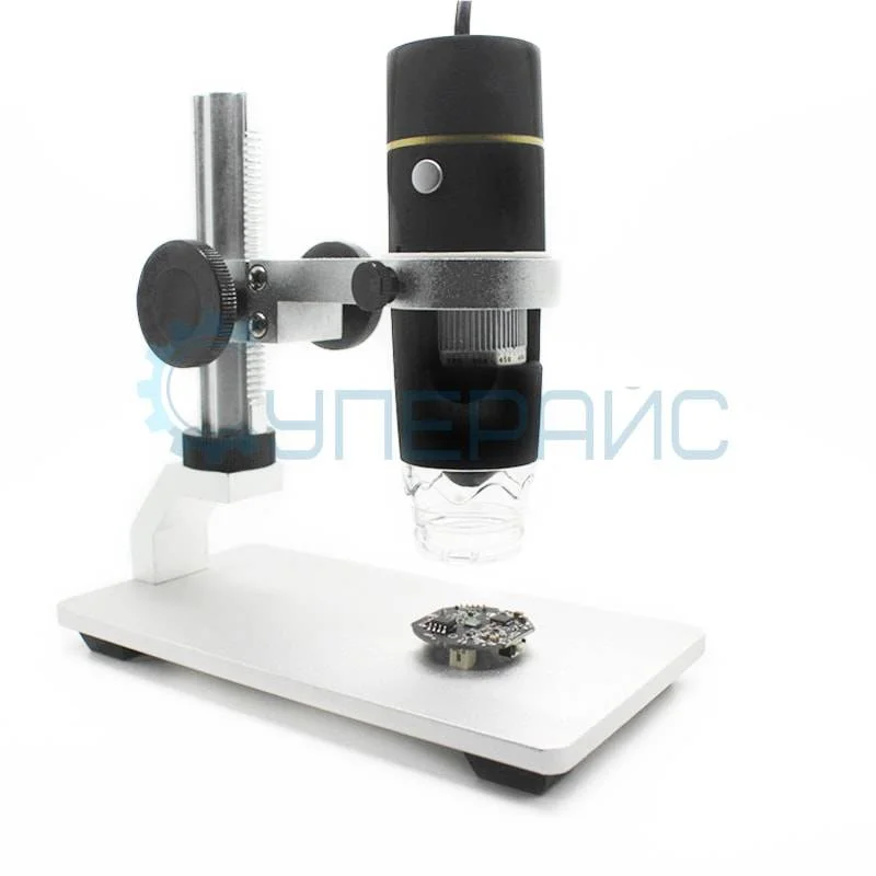 Цифровой USB микроскоп 1000X с подъемным штативом фото 1