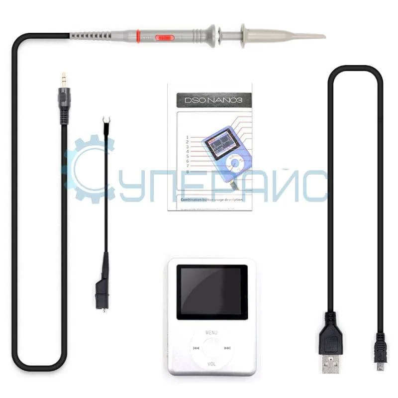 Портативный цифровой осциллограф FNIRSI DSO168 (1 канал, 20 МГц) фото 3
