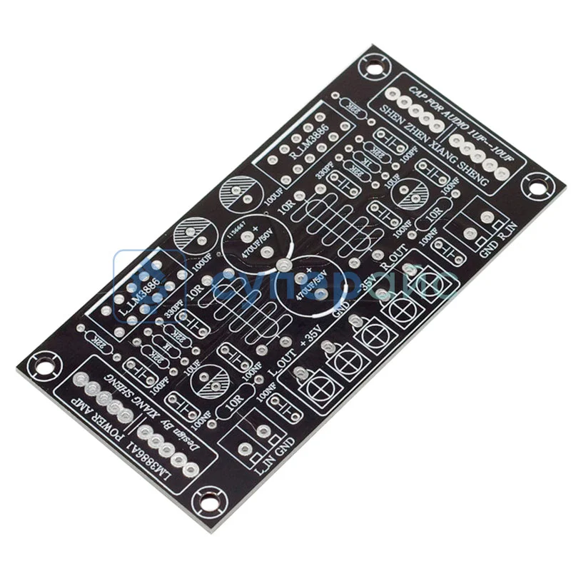 Набор для сборки усилителя звука с чипом LM3886 фото 2