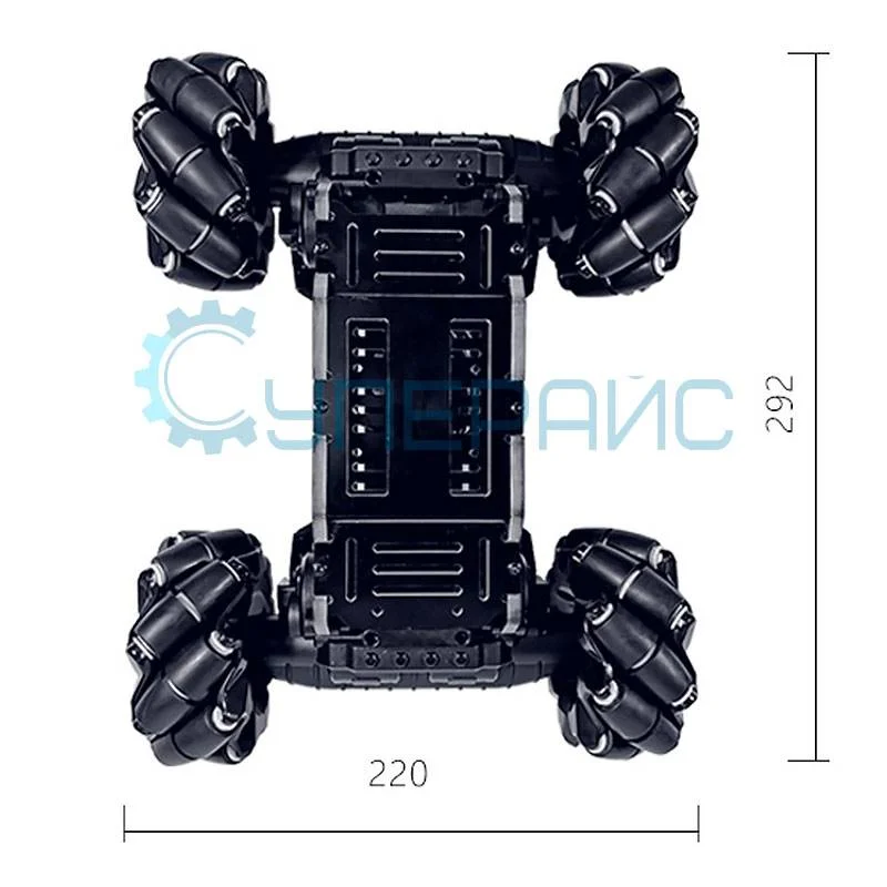 Колесная платформа YOURFUN Robotics с водяной пушкой (без STM32 контроллера) фото 6