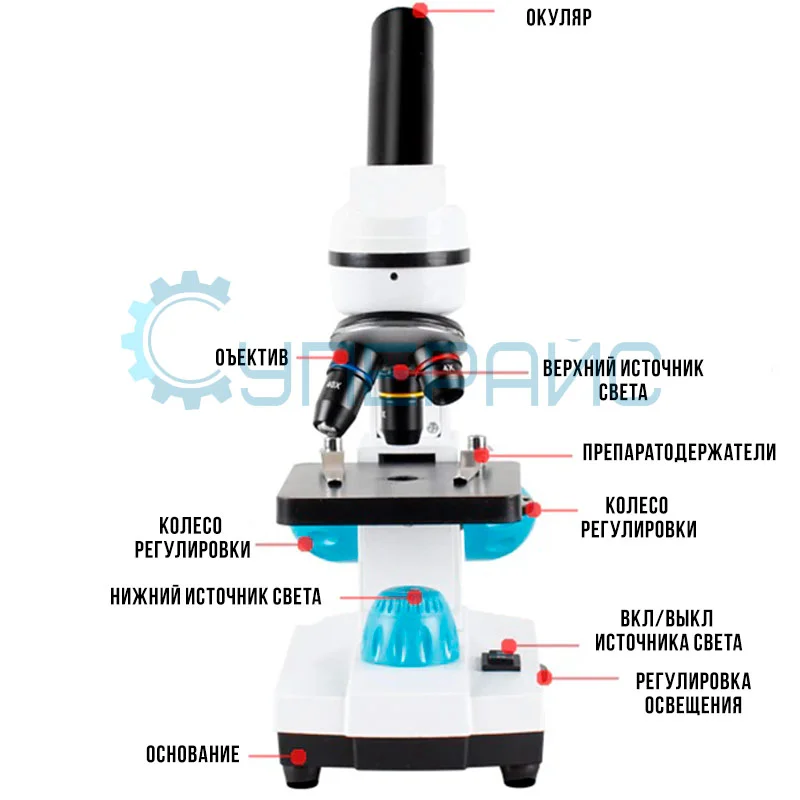 Микроскоп JNOEC NOVEL AS118 (2000х) фото 3