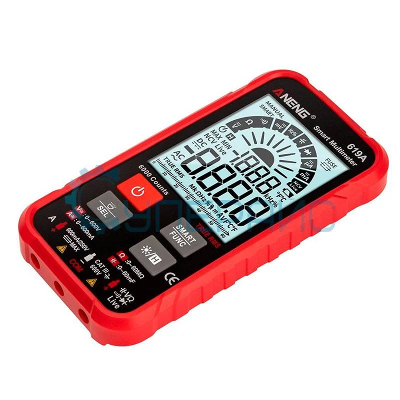 Цифровой умный мультиметр ANENG 619A фото 3