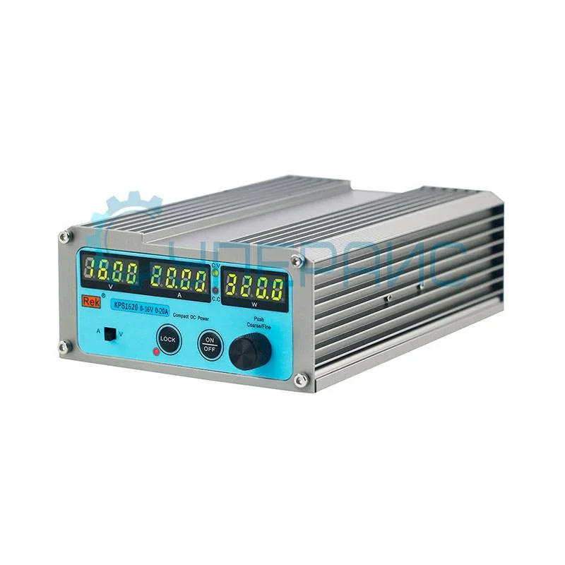 Регулируемый источник питания постоянного тока Rek KPS1620 (16В, 20А) фото 1