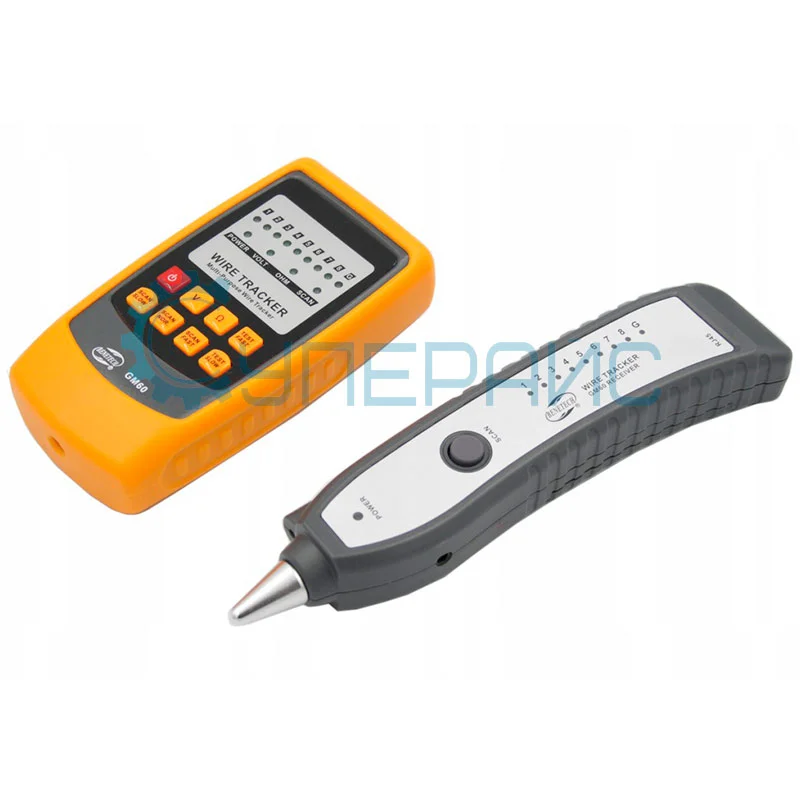 Кабельный (LAN) тестер трассоискатель Benetech GM60 фото 5