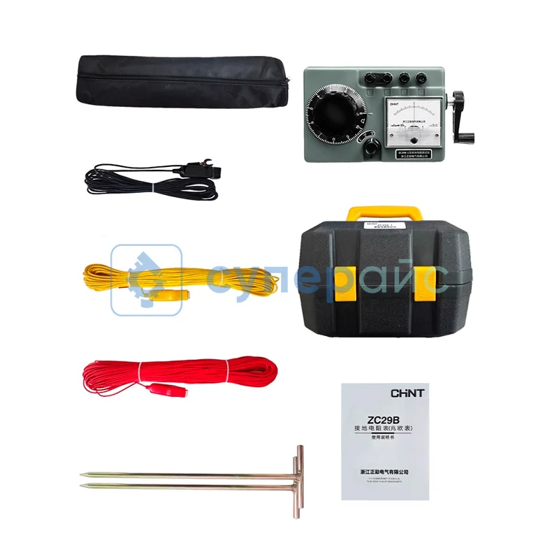 Измеритель сопротивления заземления CHNT ZC29B-2 фото 1