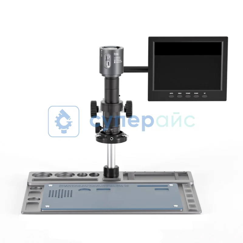 Промышленный микроскоп Baku BA-005 с камерой на 14 Мп фото 1