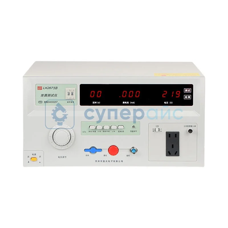 Цифровой тестер утечки тока LANKE LK2675B мощностью 1000 ВА фото 1