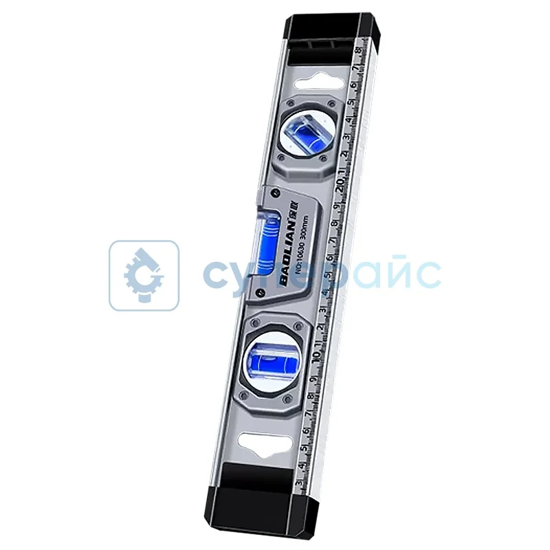 Брусковый уровень с линейкой BAOLIAN BL-DYSPC (300 мм) фото 1