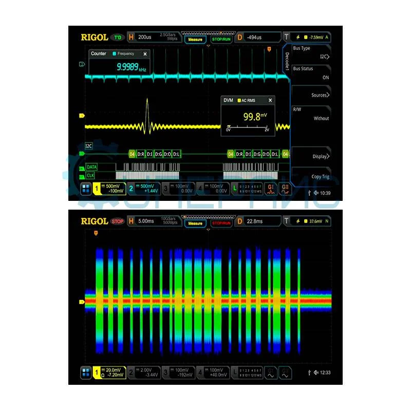 Цифровой осциллограф смешанных сигналов Rigol MSO7014 фото 8