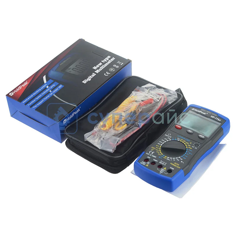 Автомобильный тестер-мультиметр HoldPeak HP-770J фото 3