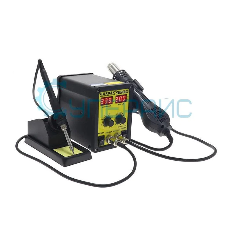 Антистатическая паяльная станция GORDAK 968D фото 1