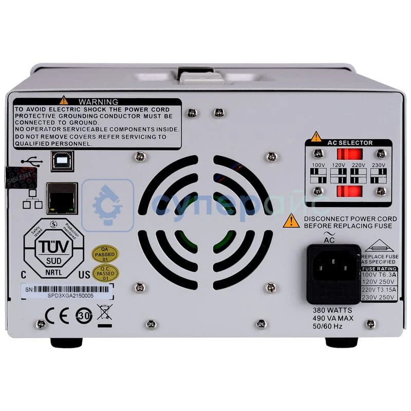 Программируемый блок питания Siglent SPD3303X-E фото 2