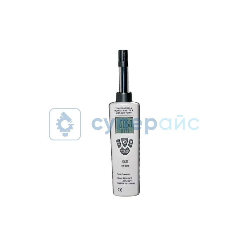 Портативный термогигрометр CEM DT-321S фото 1