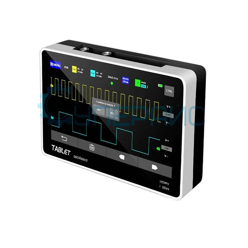 Цифровой планшетный осциллограф FNIRSI 1013D (2 канала, 100 МГц) фото 1