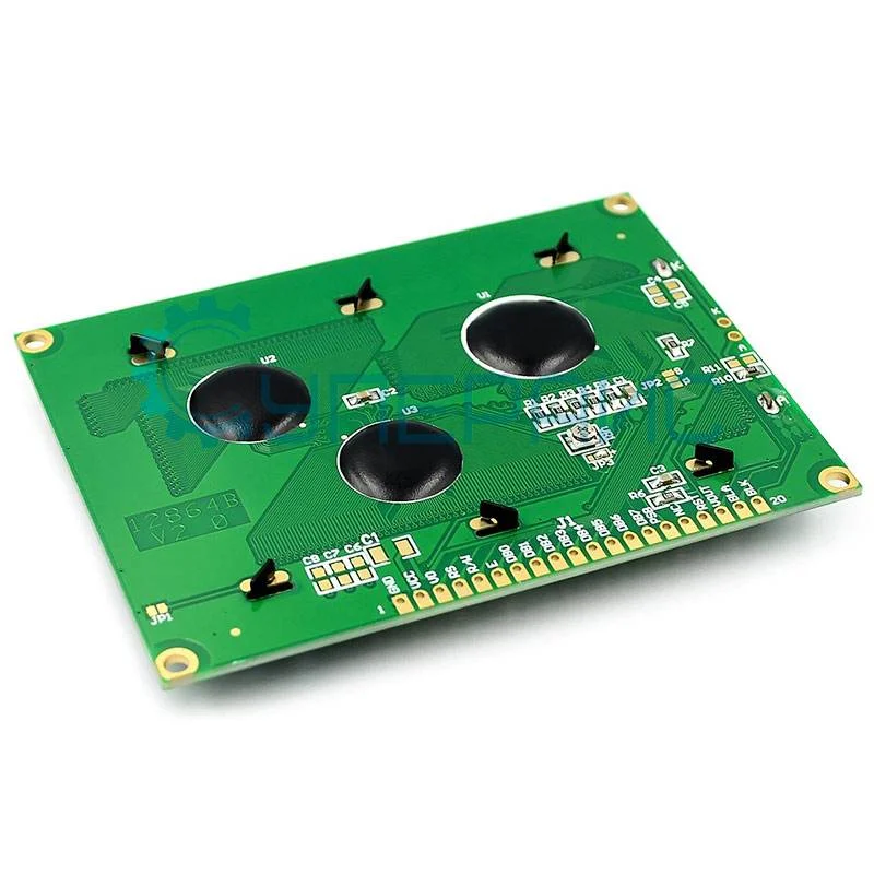 Дисплей графический LCD 12864B с желтой подсветкой фото 1