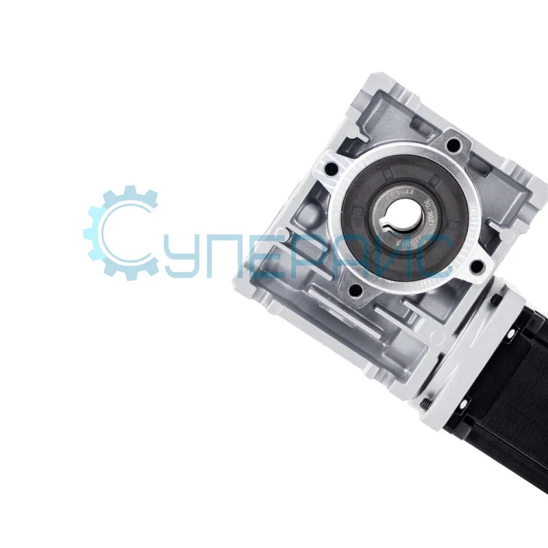 Двигатель шаговый с червячным редуктором UMot 57HS5417 (1:7,5) NEMA 23 фото 4