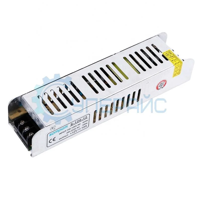Источник питания SOMPOM S-120-12 (12В, 10А) фото 1