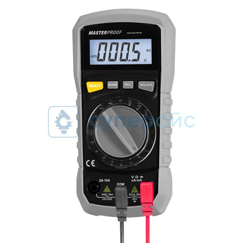 Мультиметр MASTERPROOF 68954 фото 1