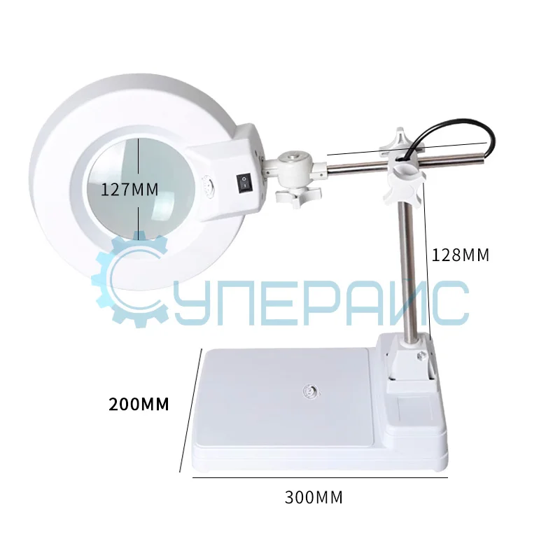 Настольная бестеневая лампа Zhiqi ZQ-86B (15X) фото 3