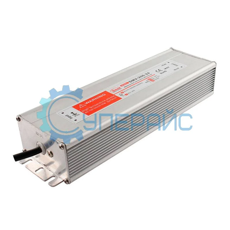 Блок питания для светодиодов Smun SMV-200-24 (24 В, 200 Вт) фото 1
