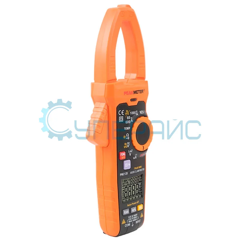 Многофункциональные токовые клещи Peakmeter PM2128 фото 1