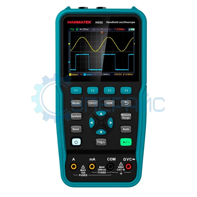 Цифровой запоминающий осциллограф HANMATEK HO52 фото 1