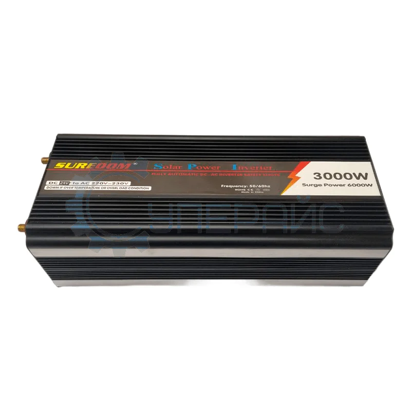 Преобразователь напряжения SUREDOM SFRD-3000W, 24В-220В, 3000 Вт фото 1