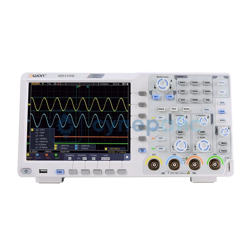 Четырехканальный осциллограф OWON XDS3064E фото 1