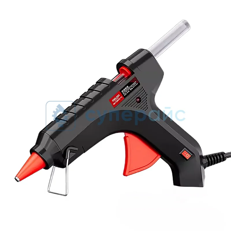 Термоклеевой пистолет Delixi 60W (60 стержней) фото 1