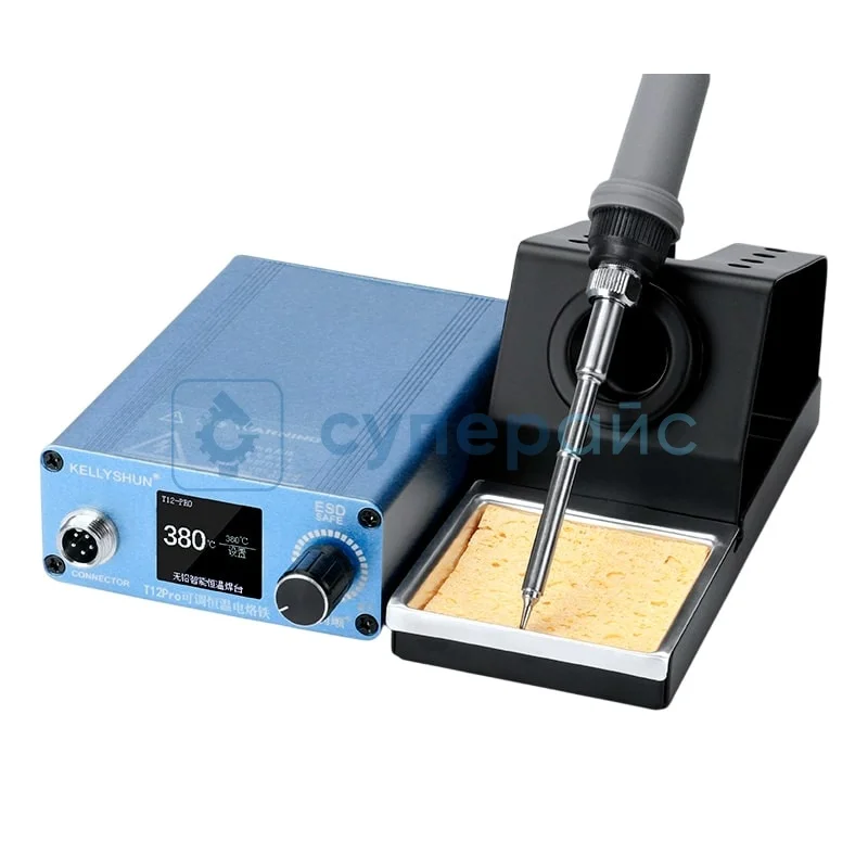 Одноканальная паяльная станция KELLYSHUN T12PRO фото 1