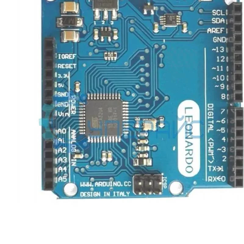 Плата Leonardo R3 (Arduino - совместимая ATMEGA32U4), программируемый контроллер фото 2