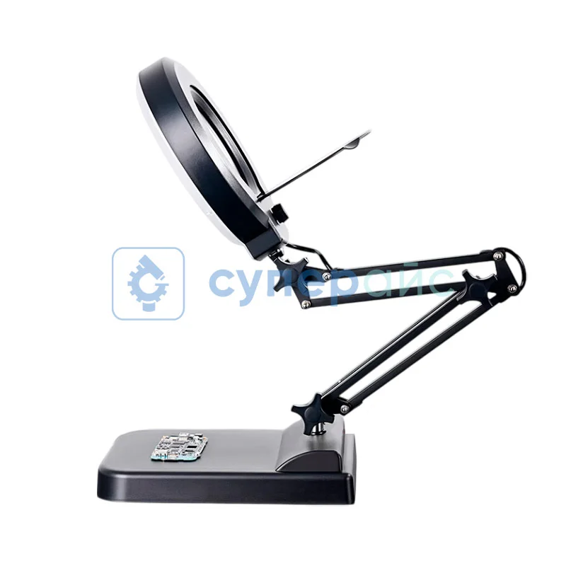 Настольная лампа-лупа LEYES F-500CD (30 крат) фото 2