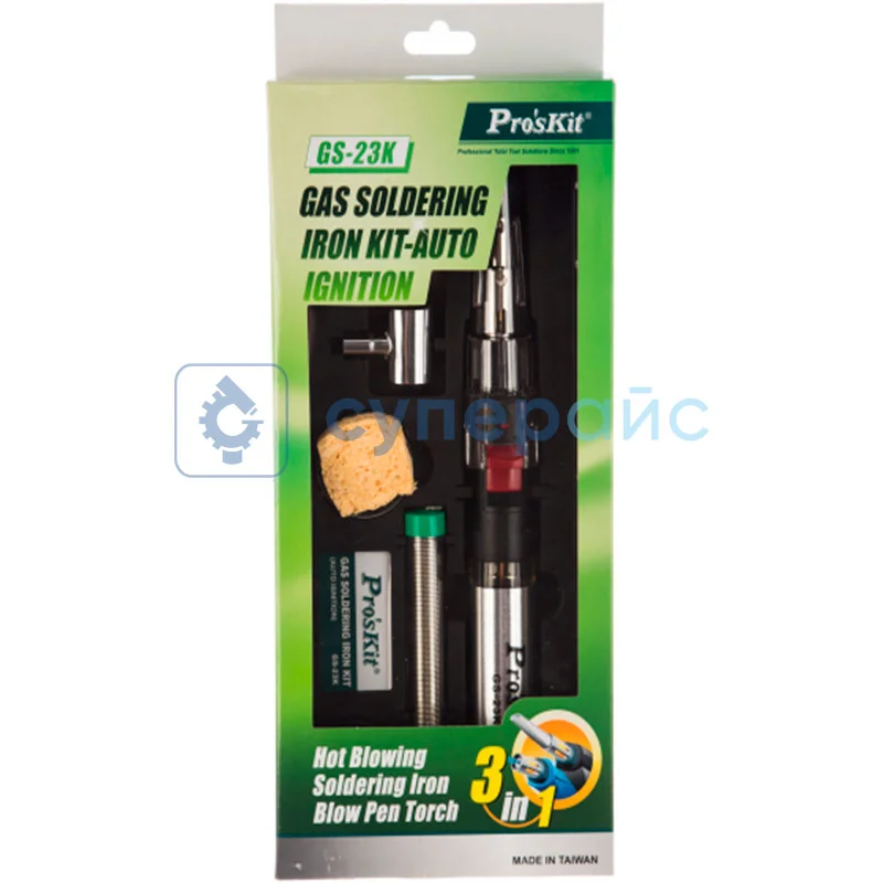 Газовый паяльник Pro'sKit GS-23K фото 3