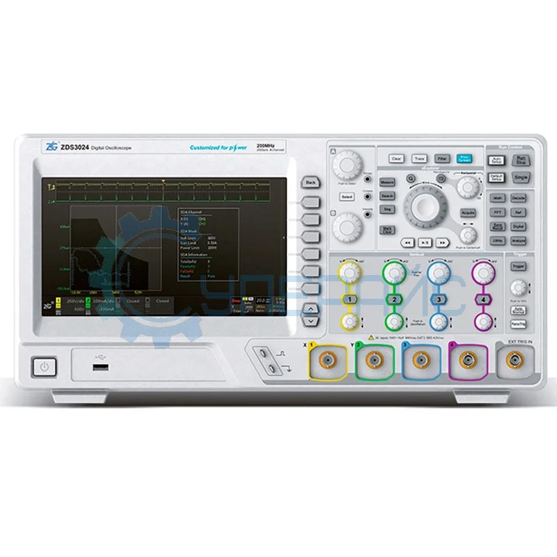 Цифровой запоминающий осциллограф ZLG ZDS3024 фото 1