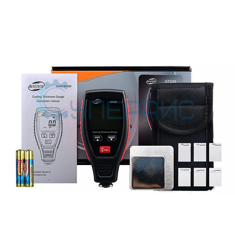 Толщиномер лакокрасочного покрытия Benetech GT235 фото 4