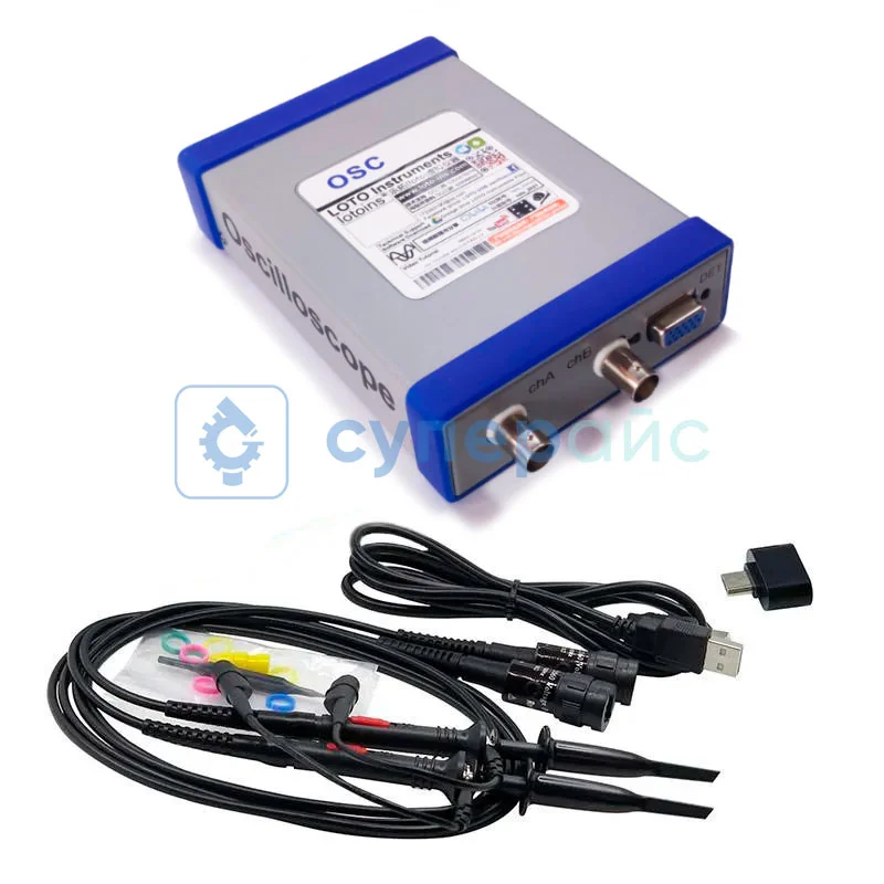USB осциллограф LOTO OSC482M с поддержкой устройств на Android фото 3