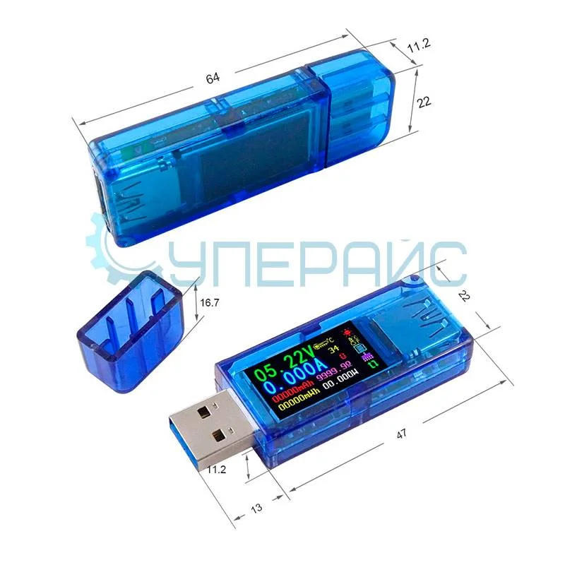 USB тестер Ruideng AT35 фото 4