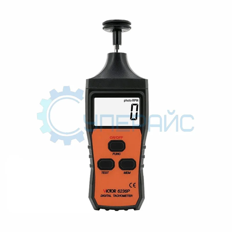 Комбинированный цифровой тахометр Victor VC6236P фото 1