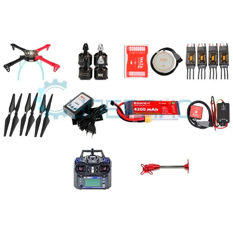 Набор для сборки квадрокоптера с полетным контроллером Naza-M Lite Super Kit 3 фото 5