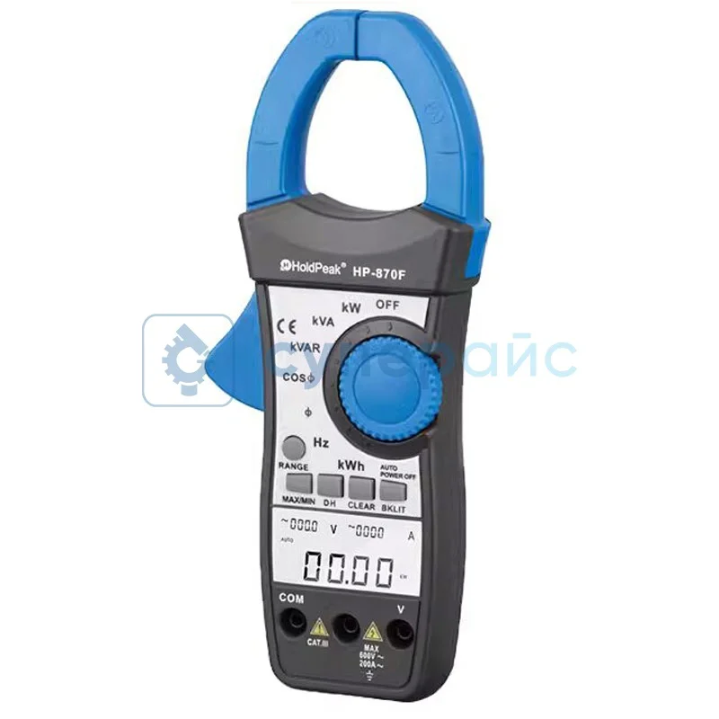 Клещи токоизмерительные HoldPeak HP-870F фото 1