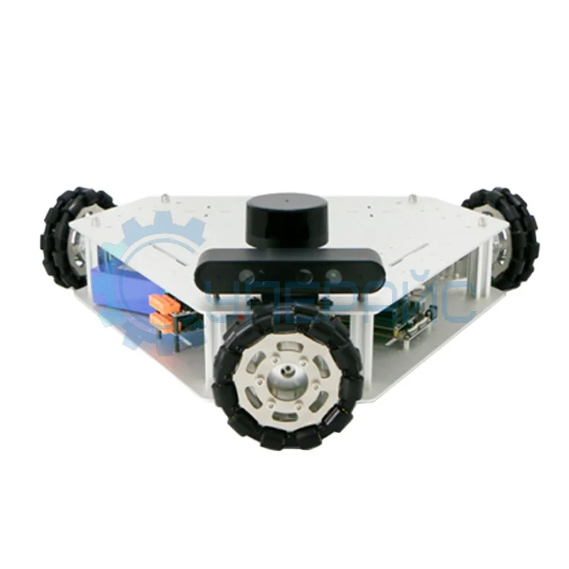 Трехколесный робот WHEELTEC R550 (OMNI) PLUS с контроллером для управления фото 1