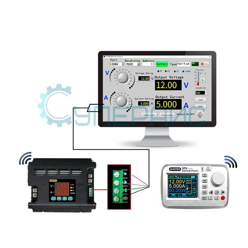 Модуль питания с беспроводным пультом JUNTEK DPH8920-RF фото 6