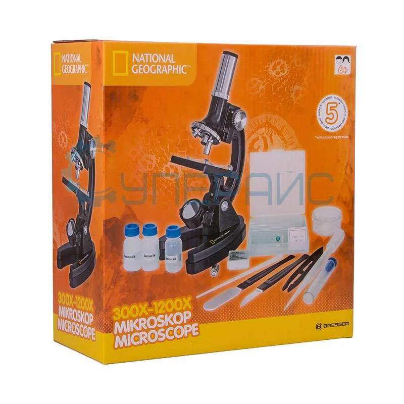 Детский микроскоп Bresser National Geographic 300–1200x фото 7