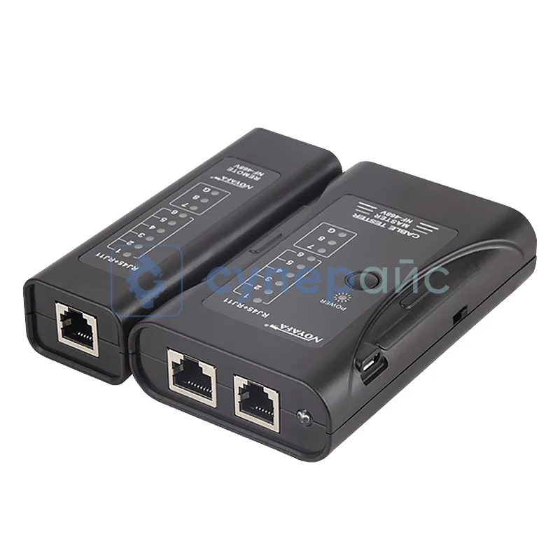 Тестер сетевого кабеля Noyafa NF-468V фото 1