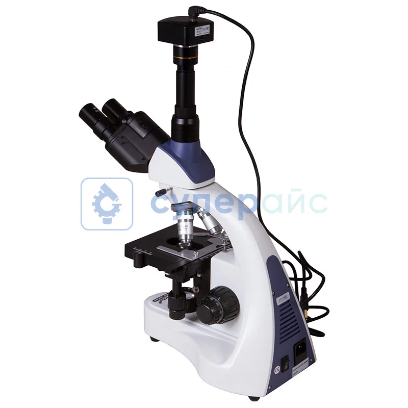 Тринокулярный микроскоп Levenhuk MED D10T фото 8